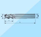 IT industry Milling Series - Aluminum special cutter - standard 3-blade cutter
