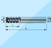 GH series -6 cutter blade at right angles to GH-MRAZ-6000c Type